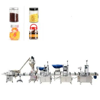 Can Bottling Capping Filling Sealing Labeling Machines with Plastic Manufacturer Customized Round Barrel Sealing Machine Plastic Can Packaging Machine - Anhui Hengkang Machinery Manufacture Co., Ltd. - China