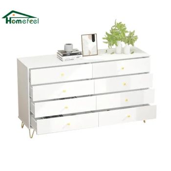 Hot Selling Modern 8 Drawer Dressers Wooden Dresser Suitable Chests of Drawers - Foshan Homefeel Furniture Co., Ltd. - China