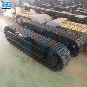 Customized Steel Track Undercarriage Load 5 Tons Crawler Tracked for Drilling Rig Crusher Excavator Other Construction Machinery - RG MECHANICAL EQUIPMENT CO.LTD - China