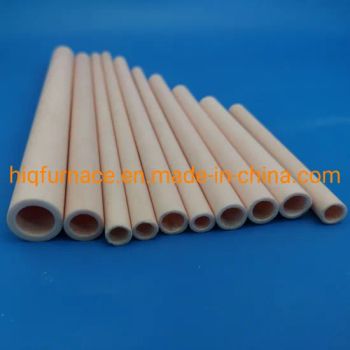 Good Thermal Shock Resistance Corundum Mullite Ceramic Tube, 99.7% High Purity Aluminum Ceramic Corundum Tubes - Henan HIQ Furnace Co., Ltd - China