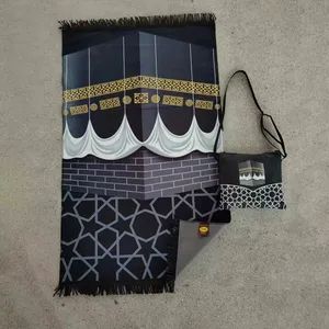 Factory Wholesale Prayer Mat Rug with Bag Muslim Carpet Rug Set Travel - Hebei Landun Import & Export Co., Ltd - China