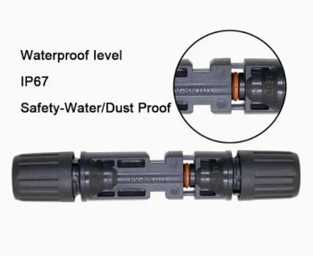 Multi Contact 4 Connectors Black Solar Panel Wire PV Solar System Photovoltaic Module - Anhui Kimi New Energy Co., Ltd - China