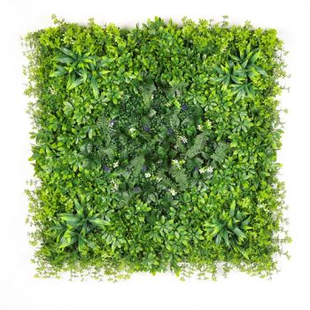 Panels Outdoor Artificial Plant Wall Artificial Leaf Fence MOQ 20PCS Size 1m*1m Origin China Style Modern Material Plastic - Hebei Zhuochu Commerce Co., Ltd. - China