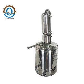 Water Distillation Equipment Bitter Orange Flower Essential Oil Extractor Simple Distillation Equipment - Henan Chanda Machinery Co., Ltd - China
