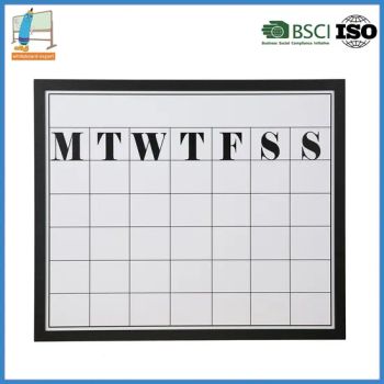 Dry Erase Whiteboard Monthly Wall Calendar, 16" X 12" Magnetic Dry Erase White Board Calendar, Hanging Double-Sided Board - QINGDAO OHSUNG STATIONERY CO., LTD. - China