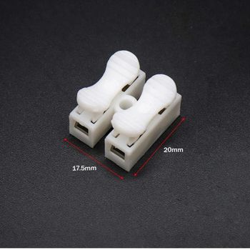 2 Pins Electrical Cable Connectors -100pc Material Brass Usage/Application Audio & Video Connector Type Power - State Supply Enterprises - India