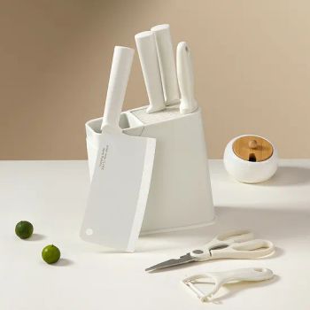 Kitchen Knives Set Household Cutting Knife Combination with Nordic Design - Ningbo Zhixin Metal Product Co., Ltd - China