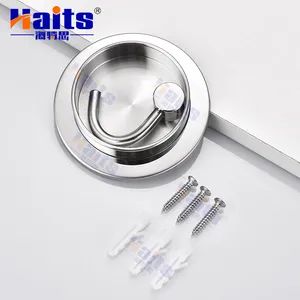 Furniture Hardware Supplies Stainless Steel Wardrobe Hook Double Coat Hook From China - JIANGMEN TI HOUSE CO.,LTD - China
