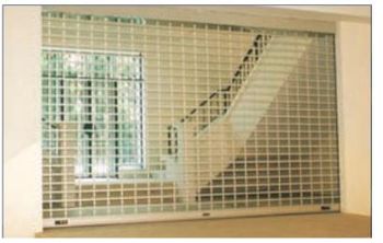 Light Weight Aluminum Grill Shutters Slat Width 72mm Slat Thickness 1.2mm Edge Design Beveled Edges Forming Lateral - Jugapro - India
