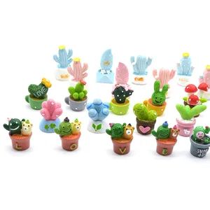 Miniature Garden Sculpture Statues 3D Plant Succulent Cactus Potted Figurines - Guangzhou Dikina Crafts Co., Ltd - China