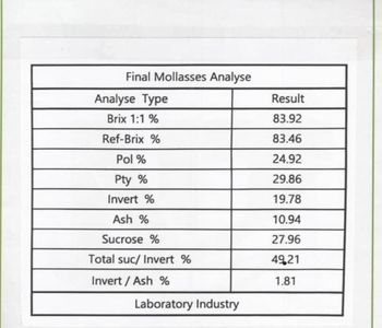 Molasses - Pulse Global Chemicals - Pakistan