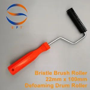 Bristle Brush Rollers Defoaming Brush Rollers for FRP Laminating - SFT Industries Co., Ltd. - China