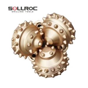 215.9mm IADC537 Tricone Drill Bit, Tricone Rock Bit, TCI Tricone Bit - Changsha Sollroc Engineering Equipments Co., Ltd. - China