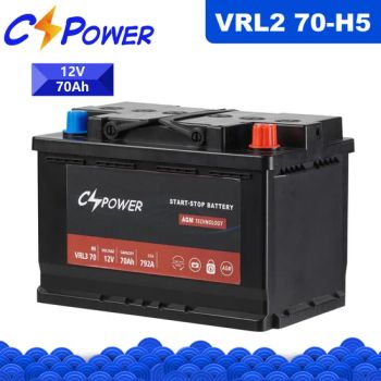 Cspower Battery AGM Start Stop Battery Start Stop System Battery Golf Cart Battery Car Batteries Batteries for Auto Cars Trojan Battery - CSPOWER BATTERY TECH CO., LTD. - China