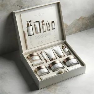 Custom Skincare Cosmetic Set Makeup Lipstick Perfume Jewelry Packaging Paper Gift Box - Dongguan Gele Printing Co., Ltd. - China