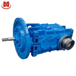 Js Type Three-Stage Reduction Gearbox for Mining Belt and Chain Conveyor Drives - Shanxi Pingyao Reducer Co., Ltd. - China