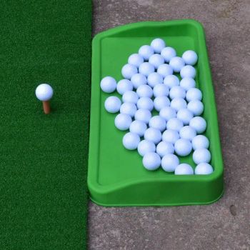 Durable Soft Silicon Tray Large Capacity Golf Course Equipment Golf Ball Storage Box Golf Ball Tray - Shenzhen Yihui Industrial Co., Ltd. - China