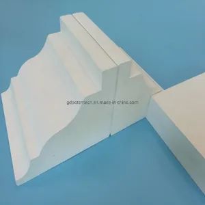 Window Decoration PVC Mouldings Rams Crown Versatex Color White Material PVC Thickness 67mm Shape Rectangle Grade Top - POTENTECH (GUANGDONG) LIMITED - China