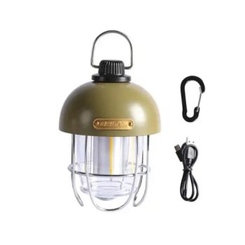 Retro USB Charging White Warm Light Atmosphere Outdoor Party Lighting LED Camping Lantern - Huizhou More Green Light Co., Ltd. - China