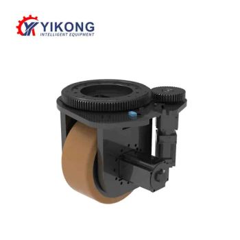 Yikong 8000W Custom Solid Wheel Polyurethane Planetary Drive Wheel 12000kg Capacity for Agv AMR Forklift Material Handling Equipment Parts - Jiangsu Yikong Intelligent Equipment Co., Ltd. - China