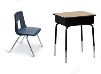 New Design Style High Quality School Furniture University Student Desk Sets - Jinhua Menards Furniture Co.,Ltd - China