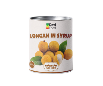 Delicious Canned Fresh Longan in Syrup, Fresh Longan soaked in sugar from Dovi Food Co.,Ltd in Vietnam - Dovi Food Co., Ltd - Vietnam