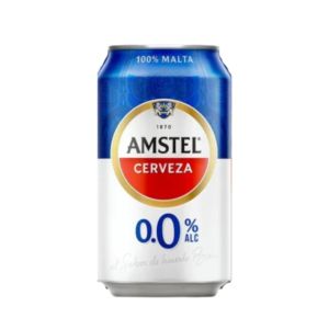 Amstel 0.0 Alcohol Free Beer, 330ml Non Alcoholic Lager Beer Green Tea Flavor 500ml Bottle Refreshing Alcohol Free Beverage Healthy Fruit Flavored Drink Social - FK GLOBAL TRADING - Netherlands