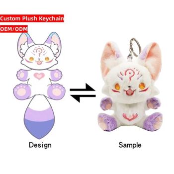 Cute Kawaii Mini Plush Keychain Toys for Anime Lovers Size Small Origin China Filling Cotton Packing OPP Bag OEM/ODM Support - Yancheng Joy Foundationcultural Creativity Co., Ltd. - China