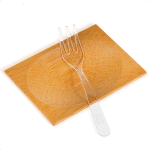 Clear Foods Fruit Forks Mini Cake Fork Tasting Funny Kitchenware for Party - Jiangxi Sanchan Fusion Plastic Products Co., Ltd. - China