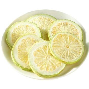 Hot Sale Natural Dried Fruits Tea Freeze Dried Lime Slices Shape Dried Color Yellow Origin Hunan OEM Available Trademark - Xinshao Nanmo Biotechnology Co., Ltd. - China