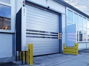 Steel Insulated Rolling Garage Door (DID98) Power 80W Color Brown Size Any Size Trademark DID Thickness 23mm Motor Shaft - JIANGSU JIEYANG TECHNOLOGY CO., LTD. - China