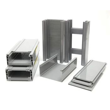300*150mm Stainless UPVC Cable Tray for Heavy Industrial Cable Management PVC Trunking Ladder Cable Gland - Jiangyin Gwing Technology Co., Ltd. - China