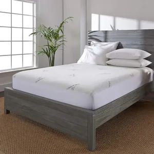 Bamboo Queen Waterproof Mattress Protector Noiseless Mattress Cover for Kids - Hangzhou Yiying Trade Co., Ltd. - China
