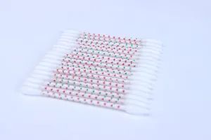 Beautiful Highly Absorbent Cleaning Cotton Swabs HS Code 56012100 Trademark OEM/ODM Origin Hubei China Specification Customized - AIJIE COTTON SWAB LTD. - China