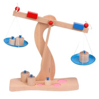 Math Scale Balance Preschool Wooden Kids Science Steam Educational Toys - Ningbo Shone Med-Tech Co., Ltd. - China