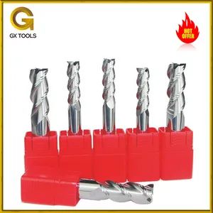 CNC End Mill Wood Tools Aluminum Use Tools 3flutes Milling Cutter - Changzhou Guangxin Tools Co., Ltd. - China