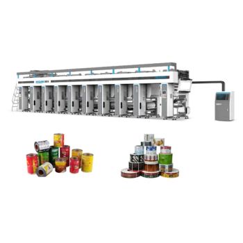3 Motor Control Plastic Film Rotogravure Printing Machine - Zhejiang Deguang Machinery Co., Ltd. - China
