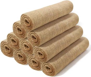 Customized Rectangle Rustic Natural Burlap Table Runners Jute Table Runners for Wedding - Anji Yangyi Textile Co, . Ltd - China