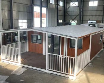 Low-Cost Sandwich Panel Expandable Prefabricated/ Prefab Modular Container Home House for Rental - Jiangxi HK Prefab Building Co., Ltd. - China