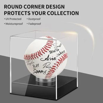 Baseball Display Case Holder Cube UV Protected for Autographed Baseball Tennis Ball Billiard Ball Memorabilia Display Cases - Shenzhen Yingyi Best Gifts Co., Ltd. - China