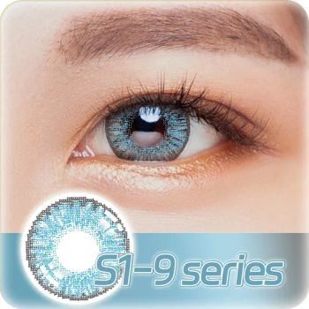 S1 Three Tone Soft Contact Lenses 14.0mm 0.12mm 40-60% 1Y Power 0.00 Trademark s1 Model NO. S1 Origin China Materials Hema - Henan UNK Vision Co.LTD - China