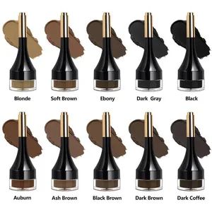 Custom Vegan Eye Brow Cream Makeup Eyebrow Gel Waterproof Eye Brow Gel Eyebrow Pomade - Honglida Technology Company Limited - China