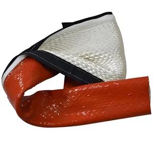 Silicone Coated Fire Sleeve with High-Temperature Resistance Origin Qingdao HS Code 70199000 Trademark GRANDFLEX Material - Qingdao Grantseed Rubber Co., Ltd. - China