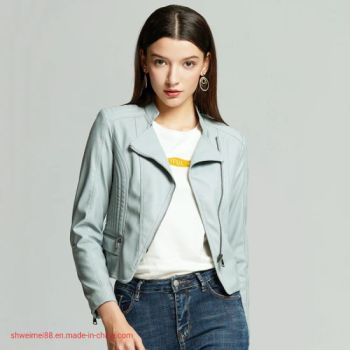Trench Coat Women Ladies Coats Ladies Outerwear Fashion Girls Winter Coats Faux Leather Jacket Female Red Biker Jacket Canada - Hangzhou Weimei Garments Co., Ltd. - China