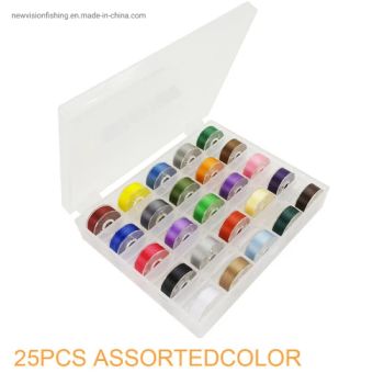 25PCS Prewound Bobbin & Sewing Thread for Embroidery &Sewing Machine - Zhejiang New Vision I. /E. Co., Ltd. - China