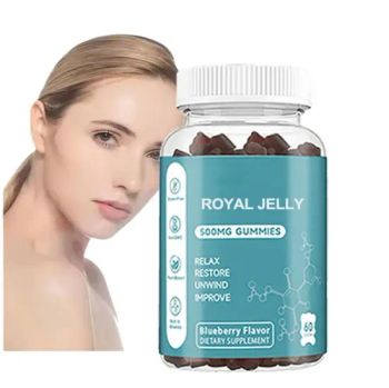 Private Label Beauty Products Ginseng Extract Skin Health Collagen Royal Jelly Gummies - Xi'an Henrikang Biotech Co., Ltd. - China