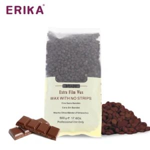 New Product Factory 500g Chocolate Hard Wax Beans Hot Bikini Depilatory Hard Wax Beans for Hair Removal Bulk Beans for Sale - Jiangmen Xinwei Cosmetics Co., Ltd. - China