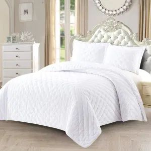 100% Velvet Quilt White Coverlet 2PC Set Oversized Luxury Quilt Twin - Texpro Co., Ltd. - China