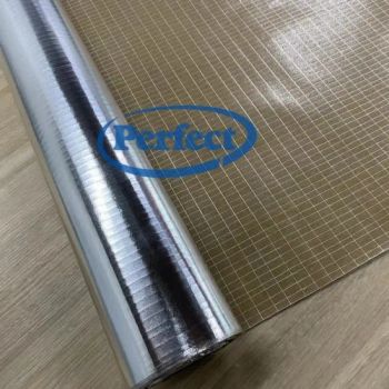 Heating Reflective Film Foil-Scrim-Kraft Fsk Fsv Lamination Film Refective Foil Vappor Barrier Insulation Materials - Shandong Perfect Corporation - China