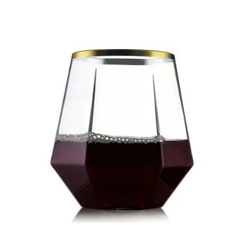 Plastic Stemless Wine Glasses Shatterproof Esg27917 Origin China Color as Shown HS Code 3926909090 Model NO. ESG27917 Glass Type Melt - Ningbo Easyget Co., Ltd. - China